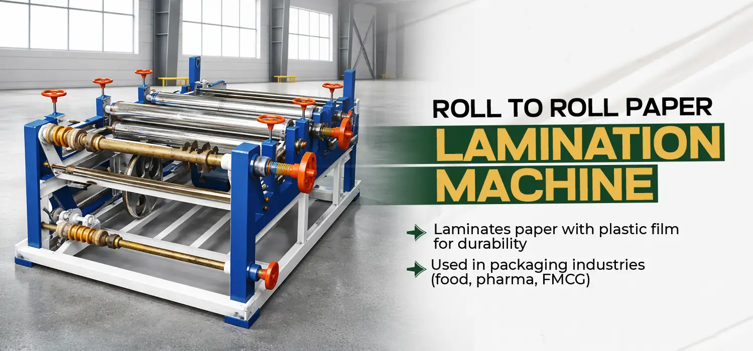 Roll to Roll Paper Lamination Machine